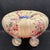 Mackenzie Childs 1990s Mackenzie Childs Rose Floral Upholstered Footstool or Ottoman, Ceramic Feet For Sale - Image 4 of 14