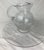 Glass Early 20th Century Etched Glass Pitcher With Matching Glass Round Tray For Sale - Image 7 of 9