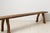 Long Swedish Primitive Rustic Bench, Early 1800s For Sale - Image 4 of 8