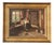 C. Anders, Cottage Interior, 1940, Oil Painting on Canvas, Framed For Sale