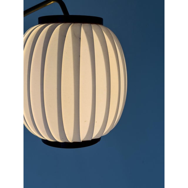 Metal Mid-Century Floor Lamp attributed to Svend Aage Holm-Sørensen, Denmark, 1950s For Sale - Image 7 of 9