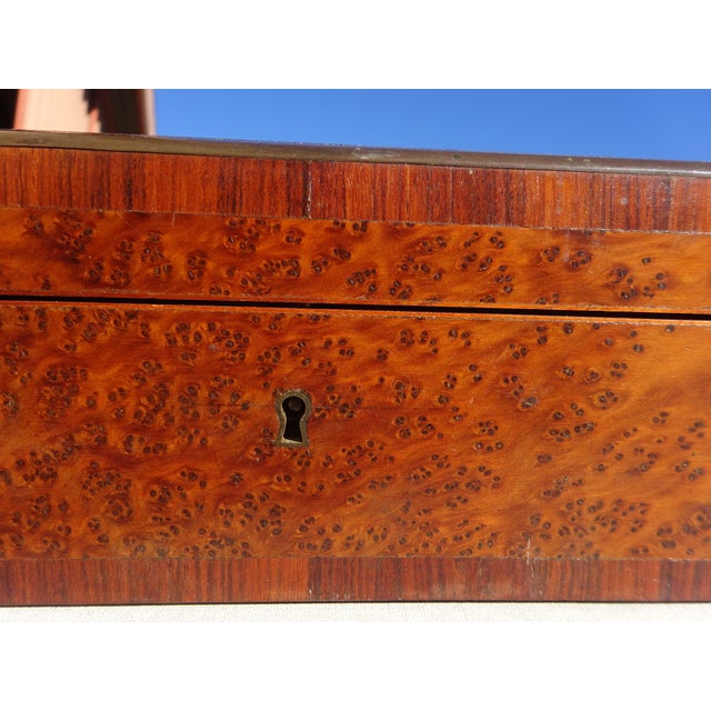 Cedar Wood Pen Case, 19th Century For Sale - Image 4 of 18