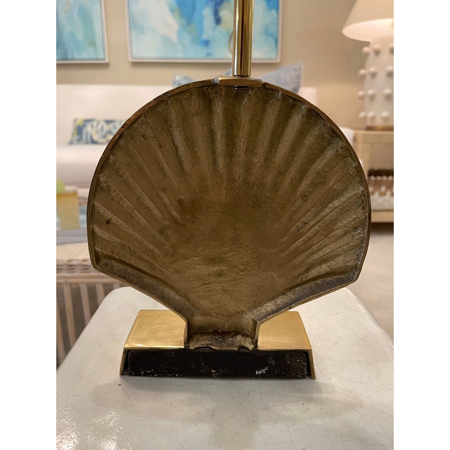 Vintage Polished Brass Door Stopper For Sale In West Palm - Image 6 of 9