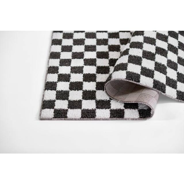 Textile Novogratz Kaia Black Machine Made Area Rug 7'10" X 10' For Sale - Image 7 of 8