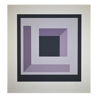 Nato Frascà, Square Composition, Screen Print, 1974 For Sale