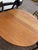 Brown Mid-Century Modern Circular Extendable Oval Dining Table and Dining Chairs, Set of 5 For Sale - Image 8 of 14