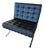Knoll Barcelona Chair - 2025 - Volo Leather - Black For Sale