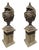 Architectural Stone Urns with Ram Heads, Italy, 1940s, Set of 2 For Sale