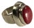 Mid 20th Century Carnelian Cabochon Sterling Silver Ring, Size 7.5 For Sale