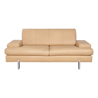 AK 644 2-Seater Sofa in Leather from Rolf Benz For Sale