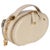 Contemporary Cream Calfskin CD Signature Oval Crossbody Camera Bag For Sale - Image 3 of 9