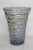 Mid-Century Modern Federal Carnival Glass Yorktown Thumbprint Design Iridescent Vase For Sale - Image 3 of 10