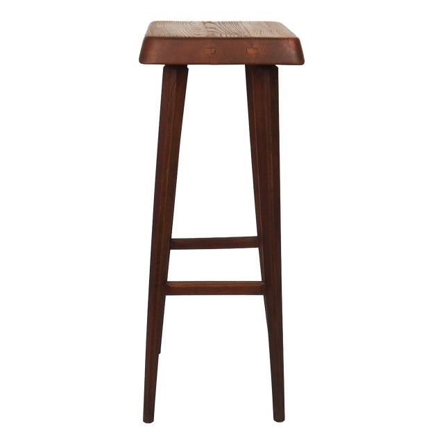 S 01 Bar Stool by Pierre Chapo, 1960s For Sale