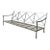 Vintage McKinnon and Harris “Beaufort” Cast Aluminum Sofa For Sale
