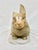 Rustic Vintage 1993 Michael Lord Hand Carved Stone Bunny Statue For Sale - Image 3 of 11