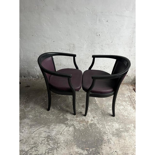 Armchairs from Sabena Aviation from Gemla, Sweden, 1980s, Set of 6 For Sale - Image 4 of 7