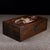 Late 20th Century Wooden Box With Mother-of-Pearl Bird and Floral Inlay For Sale - Image 4 of 9