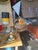 1970s Vintage Brass Banker /Piano Lamp For Sale - Image 5 of 6