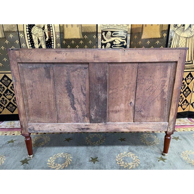 Louis XVI Mahogany and Amaranth Commode For Sale - Image 12 of 13