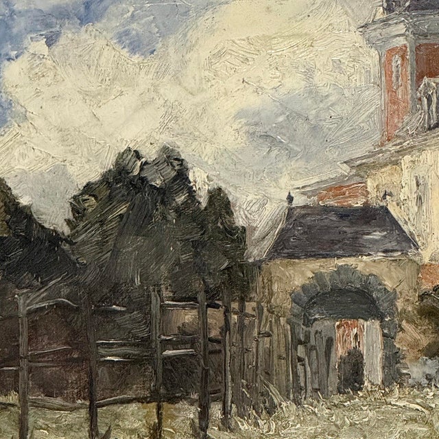 19th Century Framed Oil Painting on Canvas by Leon Philippet (1843-1906) For Sale - Image 11 of 15