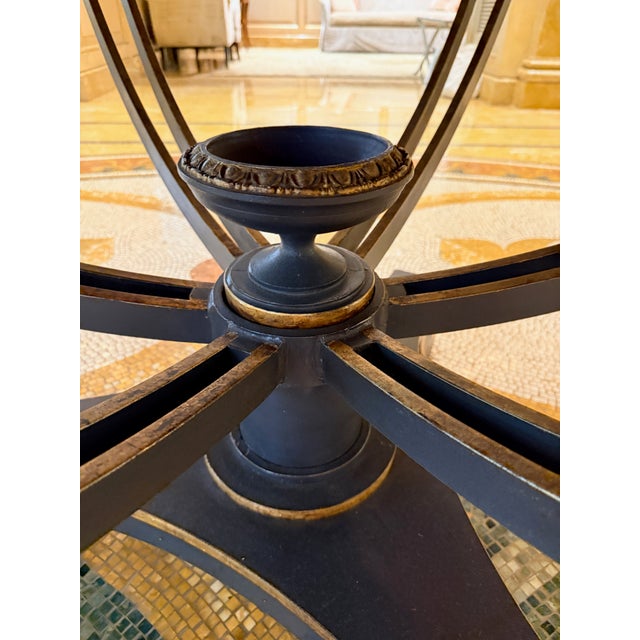 Niermann Weeks Neoclassical Center Table For Sale - Image 9 of 15
