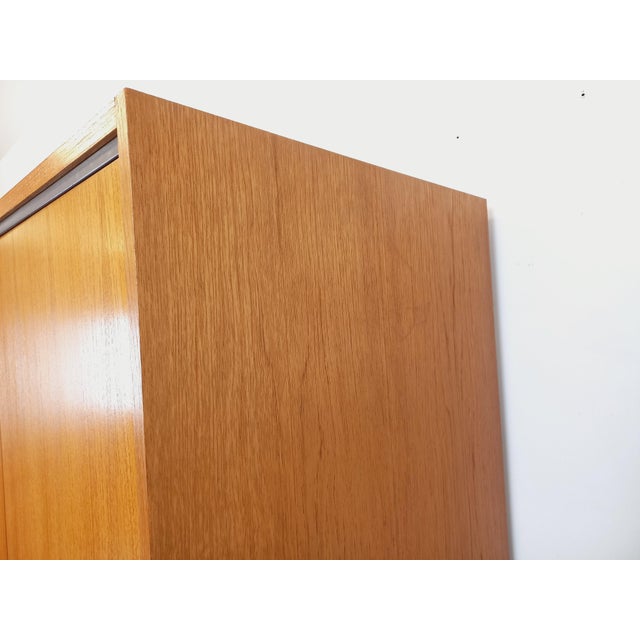 Vintage Scandinavian Teak Wardrobe, 1960s For Sale - Image 14 of 18