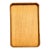 Vintage Postmodern XL Rectangular Wood Tray For Sale