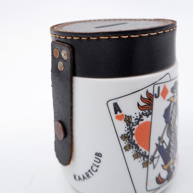 Mid-Century Modern Collectible Porcelain Money Box by Helmout Krüger, Berlin, 1950-1960s For Sale - Image 3 of 13