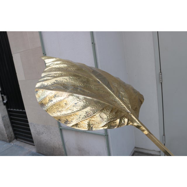1970s Carlo Giorgi for Bottega Gadda 'Rabarbaro' Three-Leaf Floor Lamp For Sale - Image 10 of 18