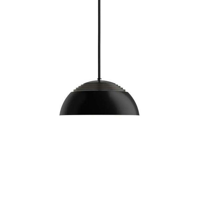 Louis Poulsen Aj Royal Pendant in Black by Arne Jacobsen for Louis Poulsen For Sale - Image 4 of 5