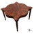Brown Vintage Henredon Regency Style Flame Mahogany Scalloped Extension Dining Table For Sale - Image 8 of 12