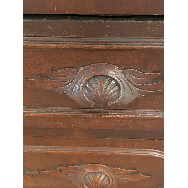 Late 19th Century Antique 19th Century Victorian Eastlake Walnut Dresser For Sale - Image 5 of 10