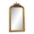 1980s French Louis XVI Gold Wood Floor Mirror For Sale