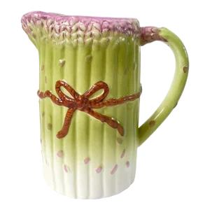Albert Kessler and Company, Majolica Asparagus Piitcher