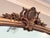 Early 19th Century Monumental 19th Century French Louis Philippe Giltwood Arched Overmantel Mirror With Floral Crest For Sale - Image 5 of 7