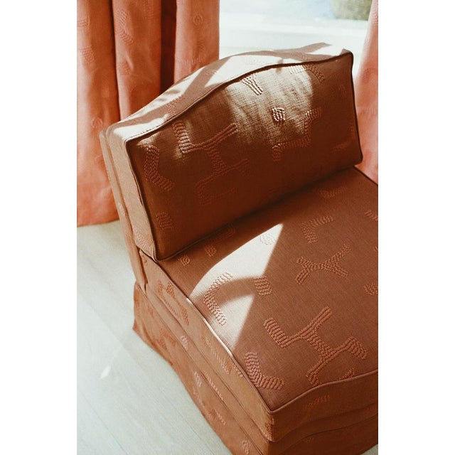 Clay Felix Slipper Chair by Ceraudo For Sale - Image 4 of 6