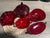 This is a set of servingware made by Indiana Glass Co and includes 1 candy dish with lid that measures 6 inches across, is...