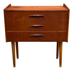 Vintage Danish Teak Chest of Drawers, 1960s