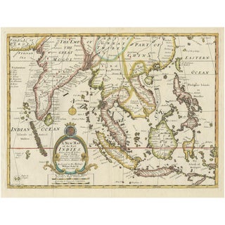 Map of Southeast Asia from Persia to Timor Island, 1712 For Sale