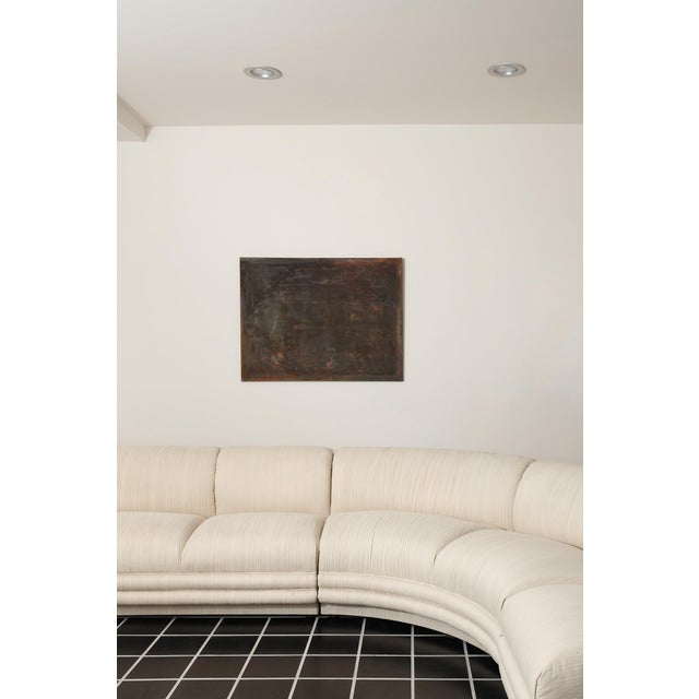 Bernhardt Vintage Three-Piece Curved Modular Sectional Sofa For Sale - Image 4 of 14