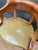 Louis Philippe Desk Armchair or Fauteuil De Bureau of Leather and Turned Walnut For Sale - Image 9 of 15
