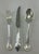 New 1980s Complete Cutlery Set for 12, Including Fish Eaters & Serving Pieces, 132 Pcs, Lily For Sale - Image 12 of 18