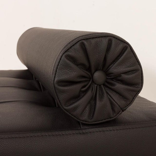 Danish Modern Teak Daybed in Black Leather, 1960s For Sale - Image 9 of 15