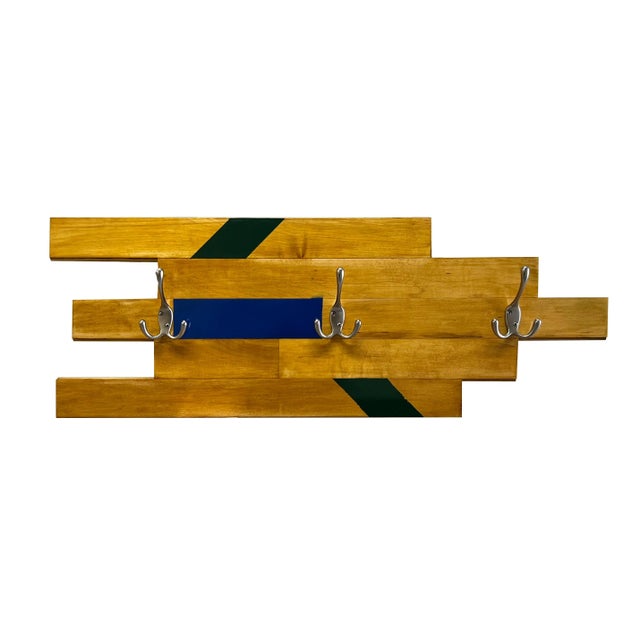 The Courtside Coat Rack : "Yesterday's Songs" - Strikes a chord of nostalgia and sustainability with this coat rack...