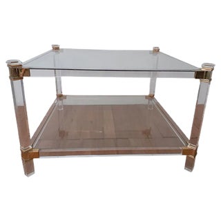 Vintage Hollywood Regency Coffee Table For Sale