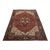 Heriz Rug 8'6'' X 10'3'' Red Wool Vintage Tribal Hand-Knotted Oriental Carpet For Sale