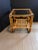 Late 20th Century Late 20th Century Vintage Rattan Side/End Table With Glass Top For Sale - Image 5 of 5
