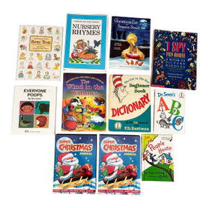 Premium Vintage Children's Book Instant Library - Set of 11