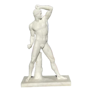 Antique Grand Tour Male Marble Sculpture