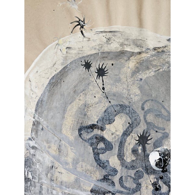 Stefano Mazzolini, AC61B, 2017, Acrylic on Paper For Sale - Image 15 of 18